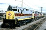 Ex Erie Lackawanna C425's EL #2457, #2462, #2451, & #2459